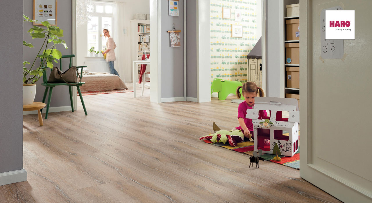 HARO Laminate 超耐磨木地板-讓你的居家成為目光焦點 不只耐磨-天然-健康-無毒